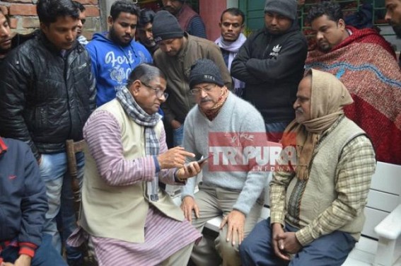 BJP, CPI-M leaders developed arguments in Custodial murder victimâ€™s home in Tripura